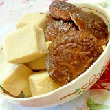 優しい味わい❤どんこと高野豆腐の含め煮❤